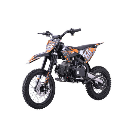 Benzininis Krosinis Motociklas IMMORTAL 110cm, Oranžinis