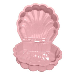 Smėlio dėžė ir baseinas uždengiamas 174x79x20cm rožinis