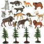 Figūrėlės zoologijos sodo gyvūnai 19 el. Figūrėlės zoologijos sodo gyvūnai 19 el.