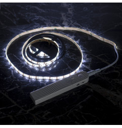 LED juosta 2M šaltai baltos spalvos USB ir judesio detektorius