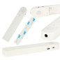 Akumuliatoriumi maitinama USB judesio detektoriaus LED juosta 1M šaltai balta Akumuliatoriumi maitinama USB judesio detektoriaus LED juosta 1M šaltai balta