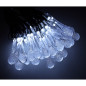 Saulės led sodo žibintai 6,5 m 30LED šaltai baltos spalvos Saulės led sodo žibintai 6,5 m 30LED šaltai baltos spalvos