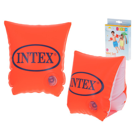 Butterfly pripučiamos plaukimo rankovės oranžinės INTEX