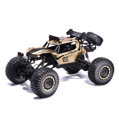 RC automobilis Rock Crawler 2.4GHz 1:8 51cm aukso spalvos