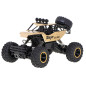 RC automobilis Rock Crawler 1:12 4WD METAL aukso spalvos RC automobilis Rock Crawler 1:12 4WD METAL aukso spalvos
