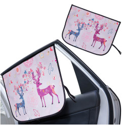 Magnetinė užuolaida automobilio lango dangtis elnias