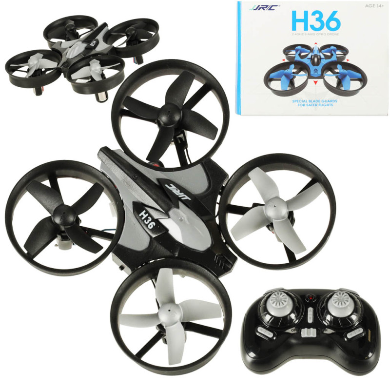 JJRC H36 mini 2.4GHz 4CH 6 ašių dronas juodas JJRC H36 mini 2.4GHz 4CH 6 ašių dronas juodas