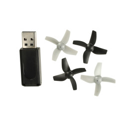 RC H36 mini 2.4GHz 4CH 6 ašių dronas juodas