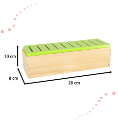 Medinis rūšiuoklis dėlionė, atitinkantys paveikslėliai