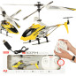 RC valdomas sraigtasparnis SYMA S107H 2.4GHz RTF geltonas RC valdomas sraigtasparnis SYMA S107H 2.4GHz RTF geltonas