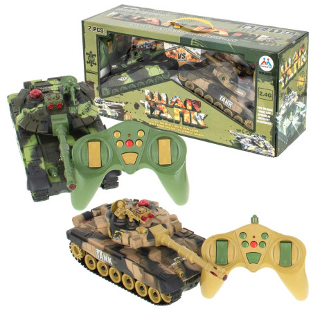 RC valdomų tankų rinkinys 2.4GHz