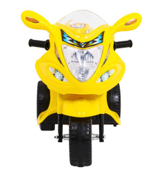 Vaikiškas elektrinis motociklas BJX-088, Geltonas