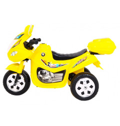 Vaikiškas elektrinis motociklas BJX-088, Geltonas