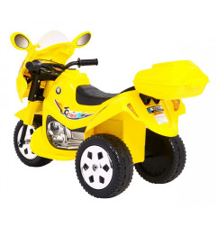 Vaikiškas elektrinis motociklas BJX-088, Geltonas