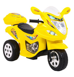 Vaikiškas elektrinis motociklas BJX-088, Geltonas