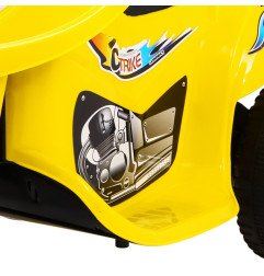 Vaikiškas elektrinis motociklas BJX-088, Geltonas