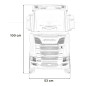 Vaikiškas Elektrinis sunkvėžimis Scania R-SERIE, Juodas Vaikiškas Elektrinis sunkvėžimis Scania R-SERIE, Juodas
