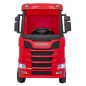 Vaikiškas Elektrinis sunkvėžimis Scania R-SERIE, Raudonas Vaikiškas Elektrinis sunkvėžimis Scania R-SERIE, Raudonas