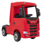 Vaikiškas Elektrinis sunkvėžimis Scania R-SERIE, Raudonas Vaikiškas Elektrinis sunkvėžimis Scania R-SERIE, Raudonas
