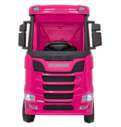 Vaikiškas Elektrinis sunkvėžimis Scania R-SERIE, Rožinis