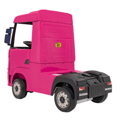 Vaikiškas Elektrinis sunkvėžimis Scania R-SERIE, Rožinis
