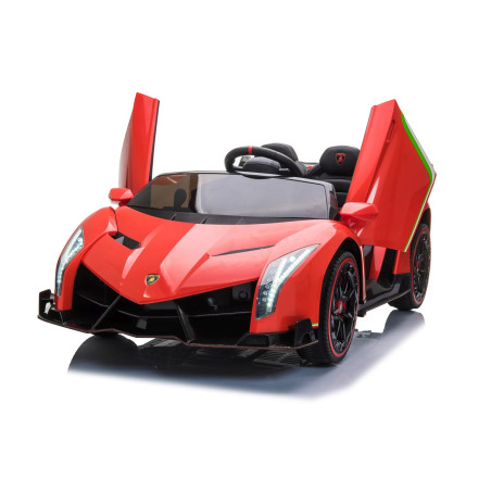 Vaikiškas Elektromobilis Lamborghini Veneno, Raudonas