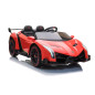 Vaikiškas Elektromobilis Lamborghini Veneno, Raudonas