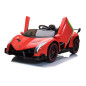 Vaikiškas Elektromobilis Lamborghini Veneno, Raudonas