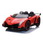 Vaikiškas Elektromobilis Lamborghini Veneno, Raudonas