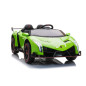 Vaikiškas Elektromobilis Lamborghini Veneno, Žalias