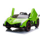 Vaikiškas Elektromobilis Lamborghini Veneno, Žalias