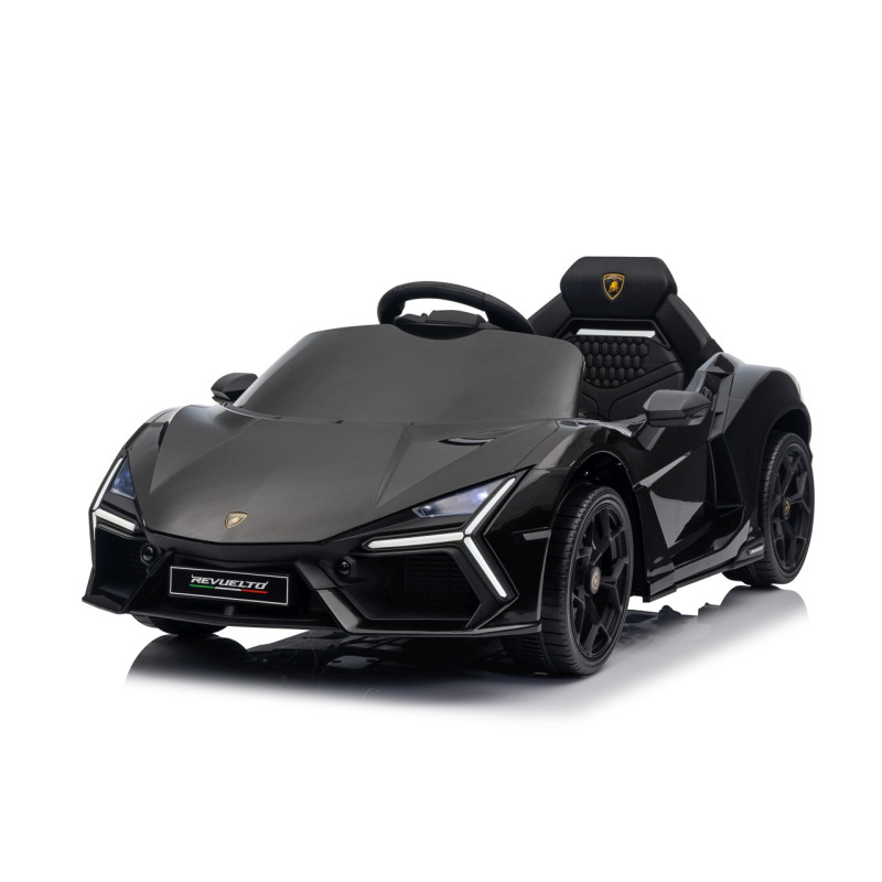 Vaikiškas elektromobilis Lamborghini Revuelto, Juodas Vaikiškas elektromobilis Lamborghini Revuelto, Juodas