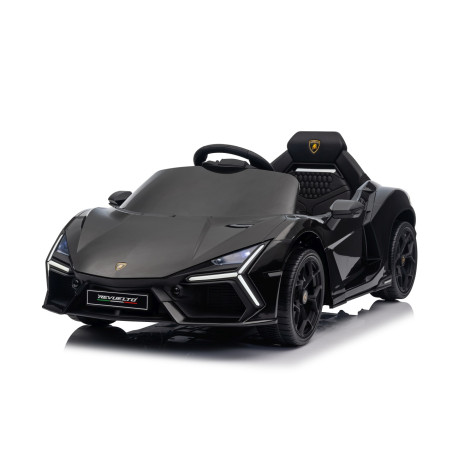 Vaikiškas elektromobilis Lamborghini Revuelto, Juodas