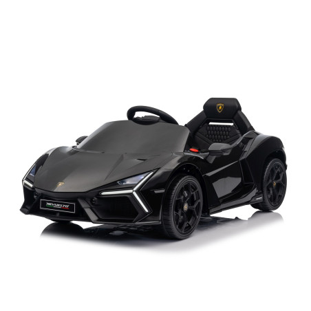 Vaikiškas elektromobilis Lamborghini Revuelto, Juodas