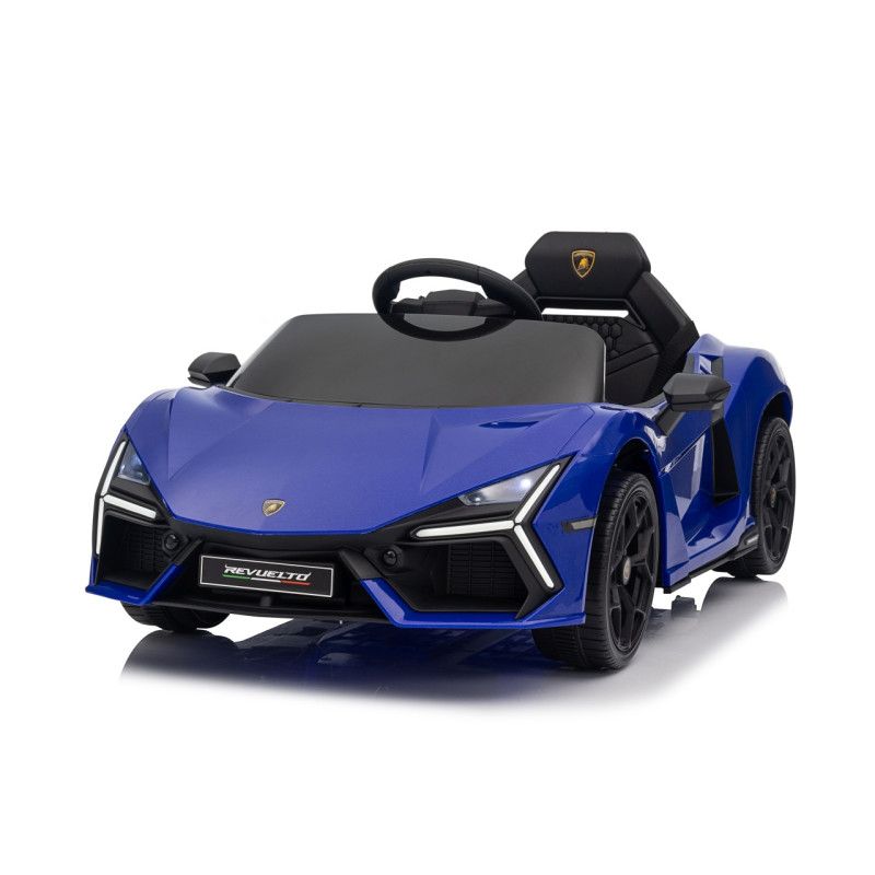 Vaikiškas elektromobilis Lamborghini Revuelto, Mėlynas Vaikiškas elektromobilis Lamborghini Revuelto, Mėlynas