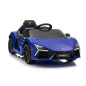 Vaikiškas elektromobilis Lamborghini Revuelto, Mėlynas Vaikiškas elektromobilis Lamborghini Revuelto, Mėlynas