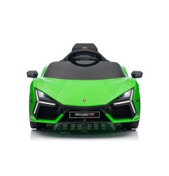 Vaikiškas elektromobilis Lamborghini Revuelto, Žalias