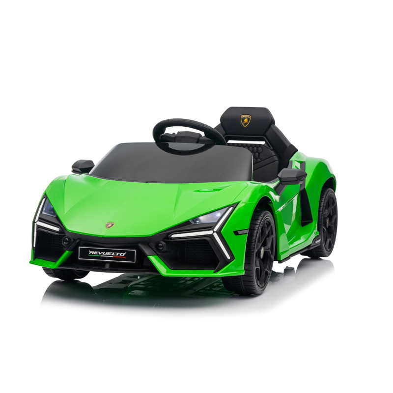 Vaikiškas elektromobilis Lamborghini Revuelto, Žalias Vaikiškas elektromobilis Lamborghini Revuelto, Žalias