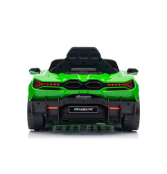 Vaikiškas elektromobilis Lamborghini Revuelto, Žalias