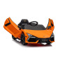 Vaikiškas elektromobilis Lamborghini Revuelto, Oranžinis Vaikiškas elektromobilis Lamborghini Revuelto, Oranžinis