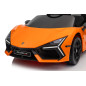 Vaikiškas elektromobilis Lamborghini Revuelto, Oranžinis Vaikiškas elektromobilis Lamborghini Revuelto, Oranžinis