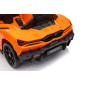 Vaikiškas elektromobilis Lamborghini Revuelto, Oranžinis Vaikiškas elektromobilis Lamborghini Revuelto, Oranžinis