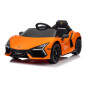 Vaikiškas elektromobilis Lamborghini Revuelto, Oranžinis Vaikiškas elektromobilis Lamborghini Revuelto, Oranžinis