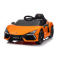 Vaikiškas elektromobilis Lamborghini Revuelto, Oranžinis Vaikiškas elektromobilis Lamborghini Revuelto, Oranžinis