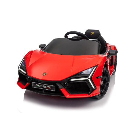 Vaikiškas elektromobilis Lamborghini Revuelto, Raudonas