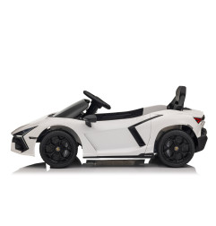 Vaikiškas elektromobilis Lamborghini Revuelto, Baltas