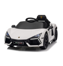Vaikiškas elektromobilis Lamborghini Revuelto, Baltas