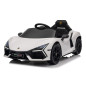 Vaikiškas elektromobilis Lamborghini Revuelto, Baltas Vaikiškas elektromobilis Lamborghini Revuelto, Baltas