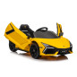 Vaikiškas elektromobilis Lamborghini Revuelto, Geltonas Vaikiškas elektromobilis Lamborghini Revuelto, Geltonas