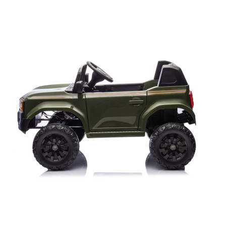 Vaikiškas elektromobilis Toyota Land Cruiser PRADO, Žalias